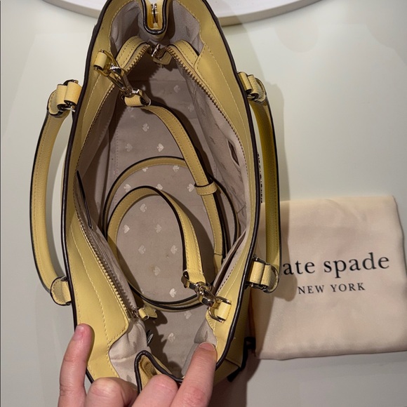 Kate Spade Kristi Satchel Yellow - Picture 3 of 3